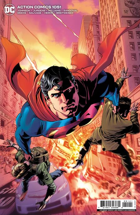 ACTION COMICS #1051 CVR I INC 1:25 JACK HERBERT CARD STOCK VAR - Comicbookeroo