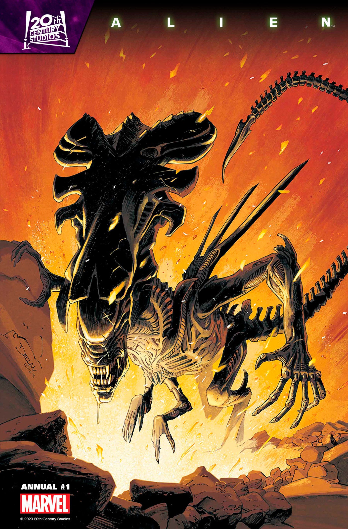 ALIEN ANNUAL #1 - Comicbookeroo