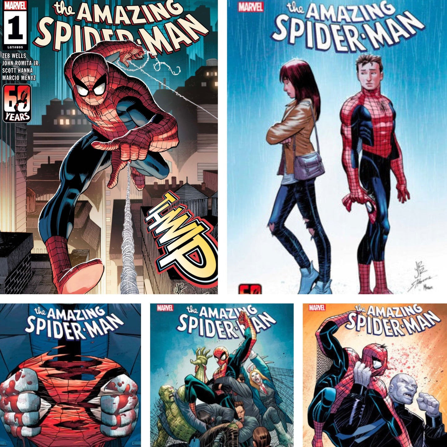 AMAZING SPIDER-MAN (2022) #1-#5 WORLD WITHOUT LOVE BUNDLE (In Stock) - Comicbookeroo