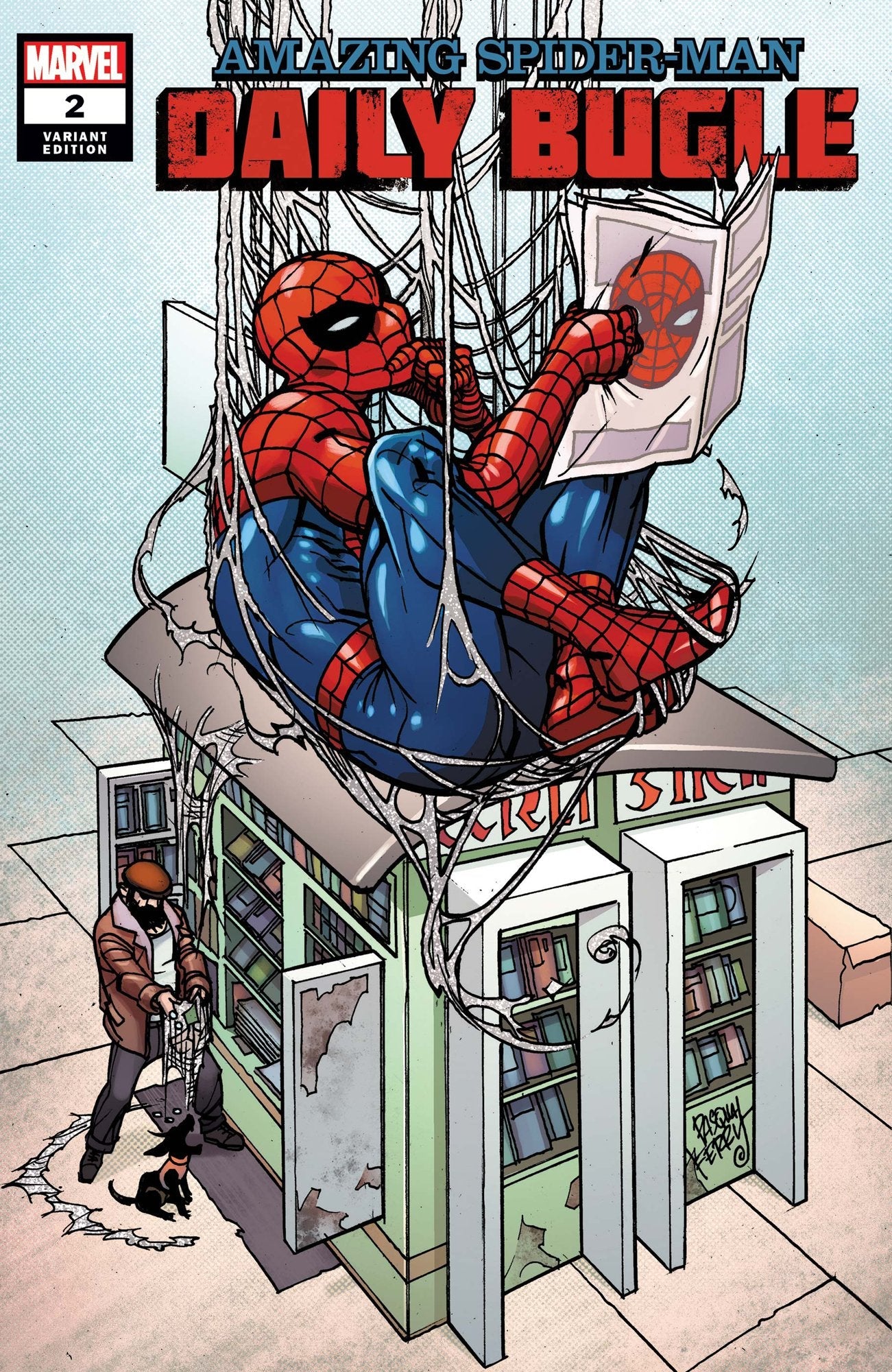 AMAZING SPIDER-MAN DAILY BUGLE #2 (OF 5) FERRY VAR - Comicbookeroo