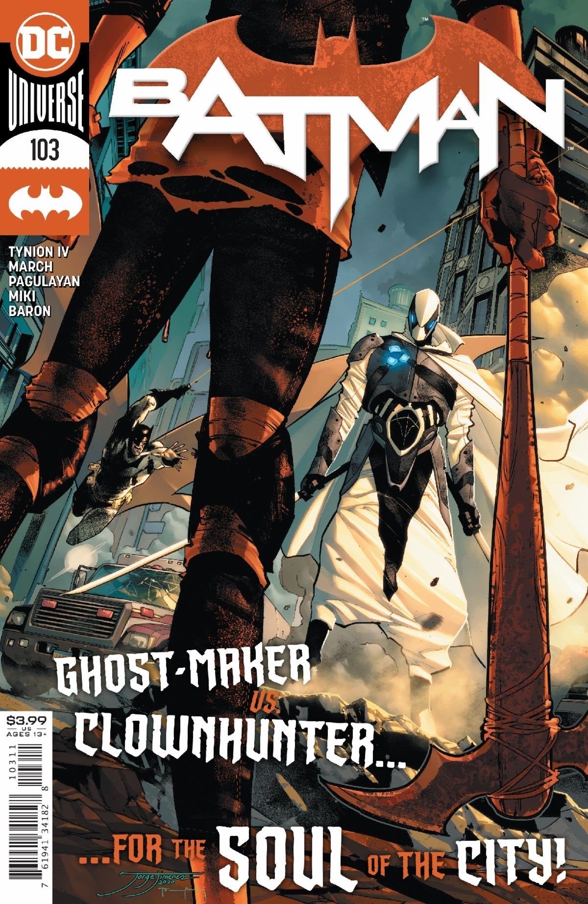BATMAN #103 CVR A JORGE JIMENEZ - Comicbookeroo