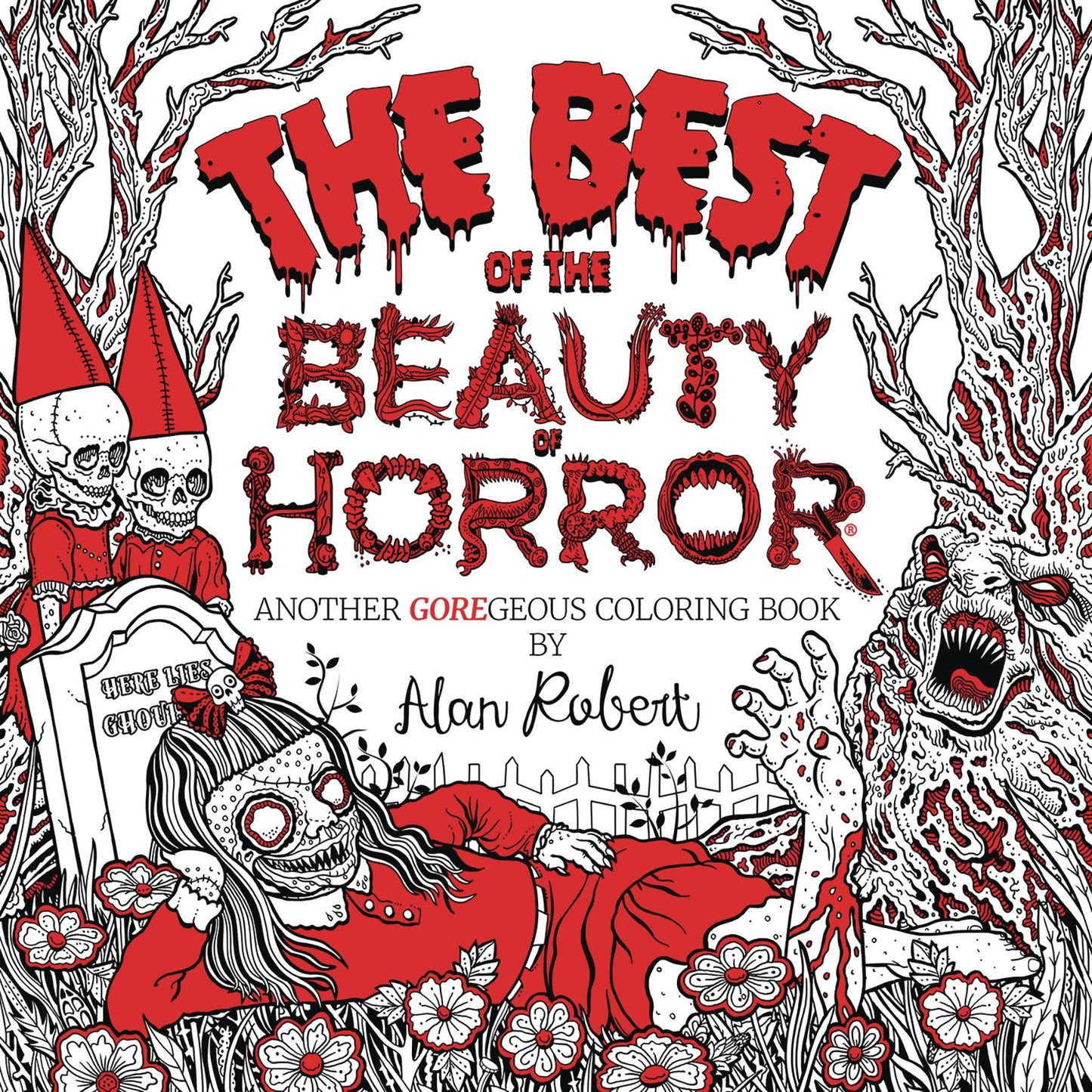 BEST OF BEAUTY OF HORROR ANOTHER COLORING BOOK SC (MR) - Comicbookeroo