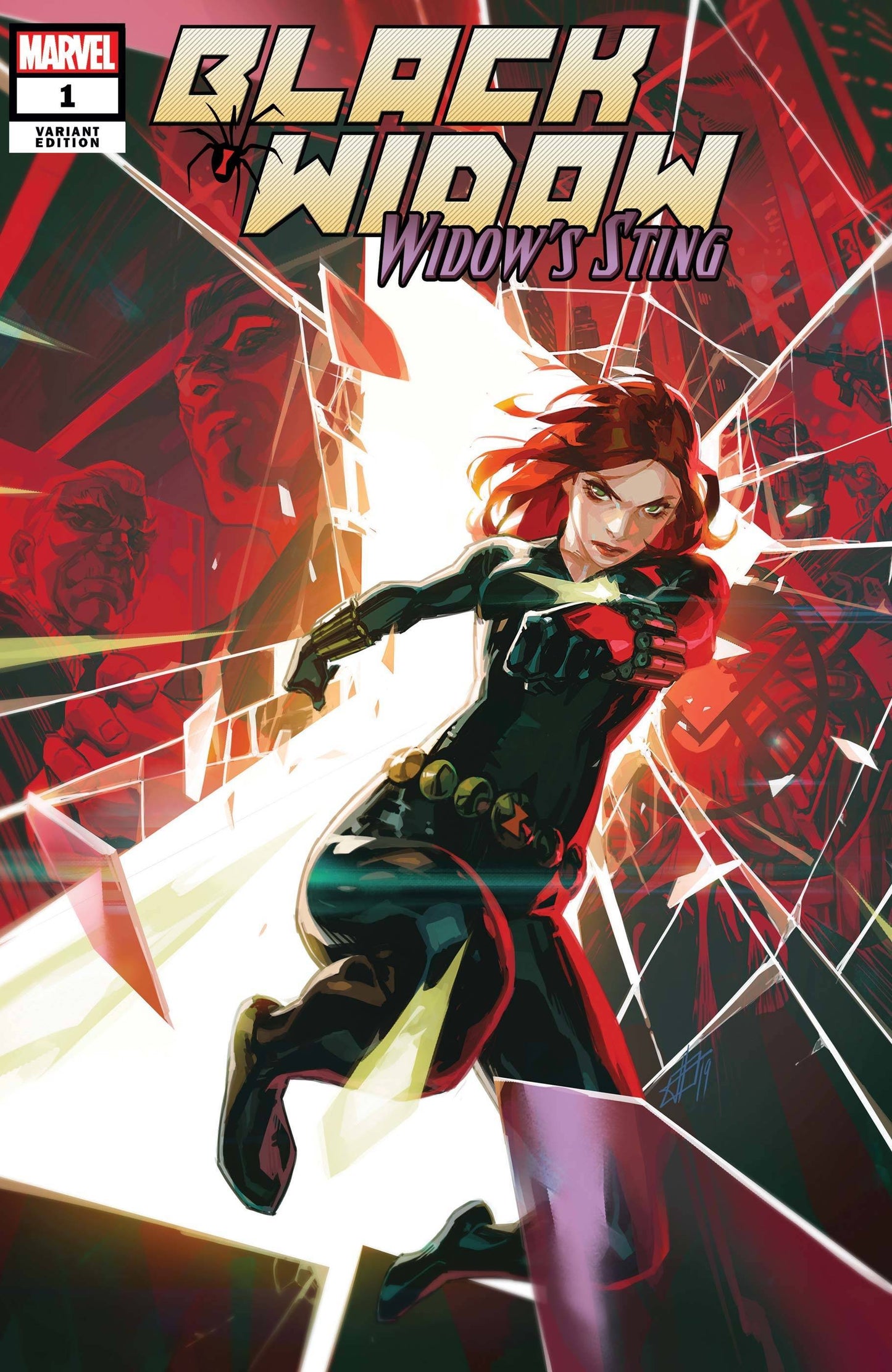 BLACK WIDOW WIDOWS STING #1 INFANTE VAR - Comicbookeroo