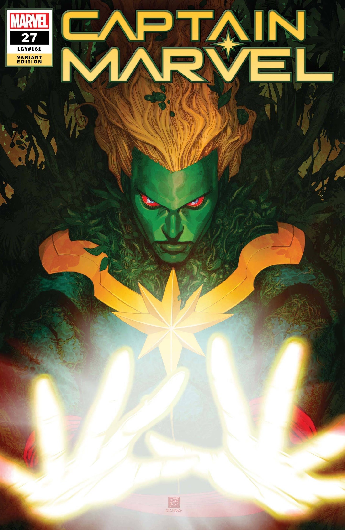 CAPTAIN MARVEL (2019) #27 CHANG CAPTAIN MARVEL-THING VAR - Comicbookeroo