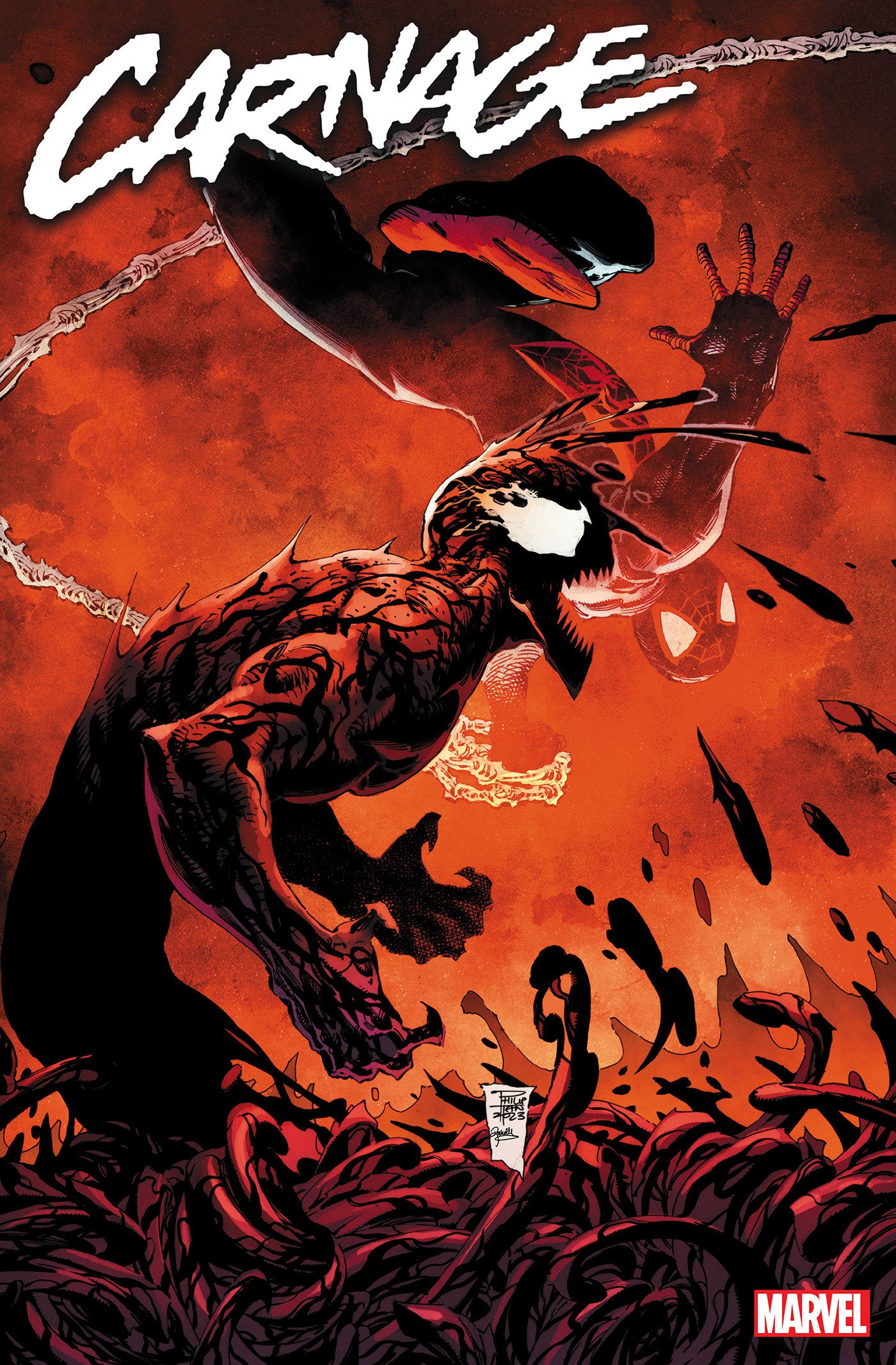 CARNAGE (2022) #13 INCV 1:25 PHILIP TAN VAR - Comicbookeroo