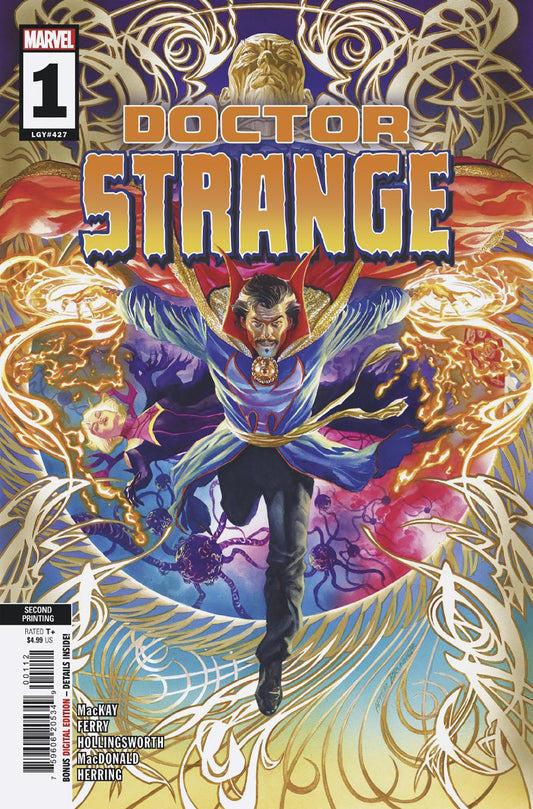 DOCTOR STRANGE #1 2ND PTG ALEX ROSS VAR (17 May Release) - Comicbookeroo Australia