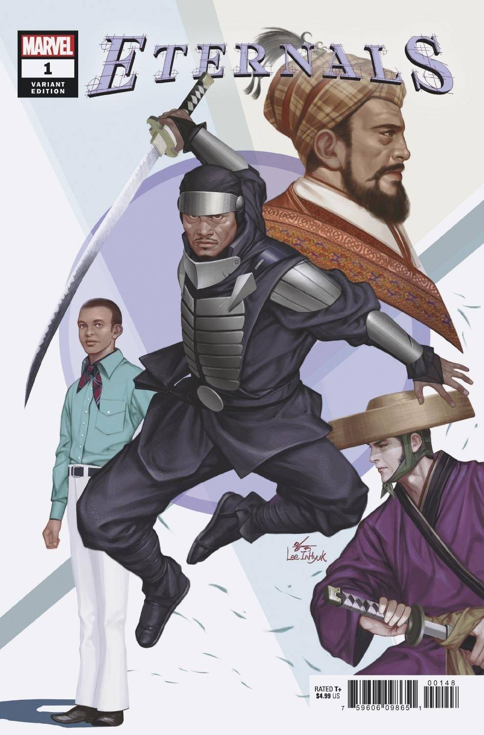 ETERNALS #1 INHYUK LEE VAR 1:25 INCV - Comicbookeroo