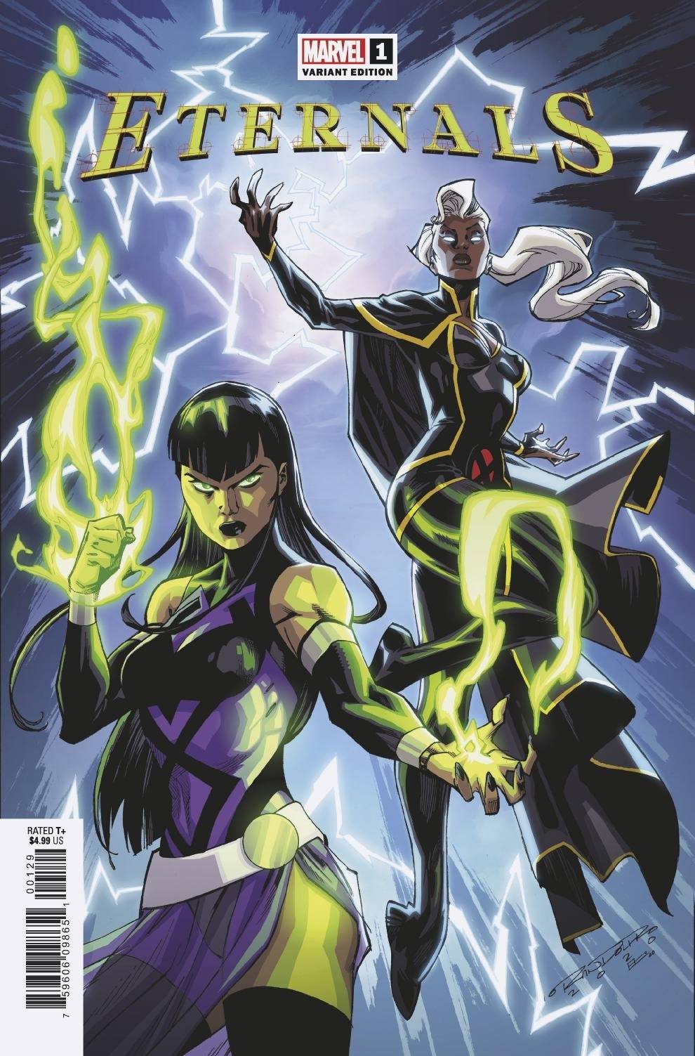 ETERNALS #1 RANDOLPH VAR - Comicbookeroo