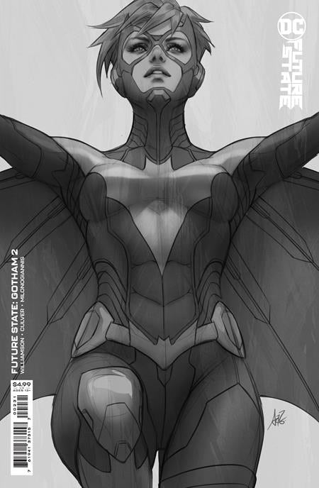 FUTURE STATE GOTHAM #2 INC 1:25 ARTGERM CARD STOCK VAR UNLOCK - Comicbookeroo