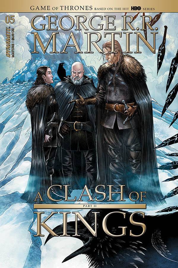 GEORGE RR MARTIN A CLASH OF KINGS #5 CVR A MILLER (MR) - Comicbookeroo