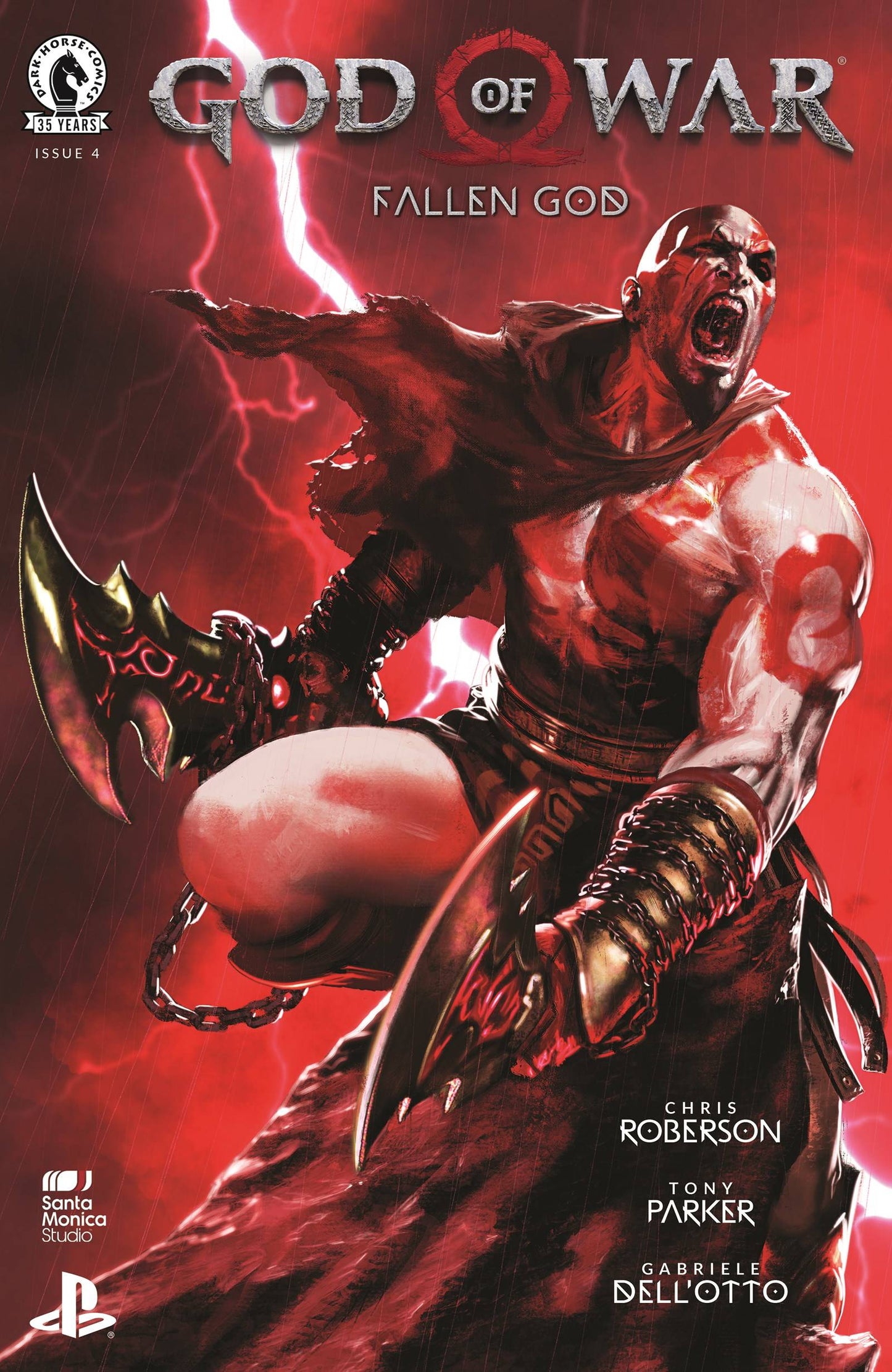 GOD OF WAR FALLEN GOD #4 (OF 4) - Comicbookeroo