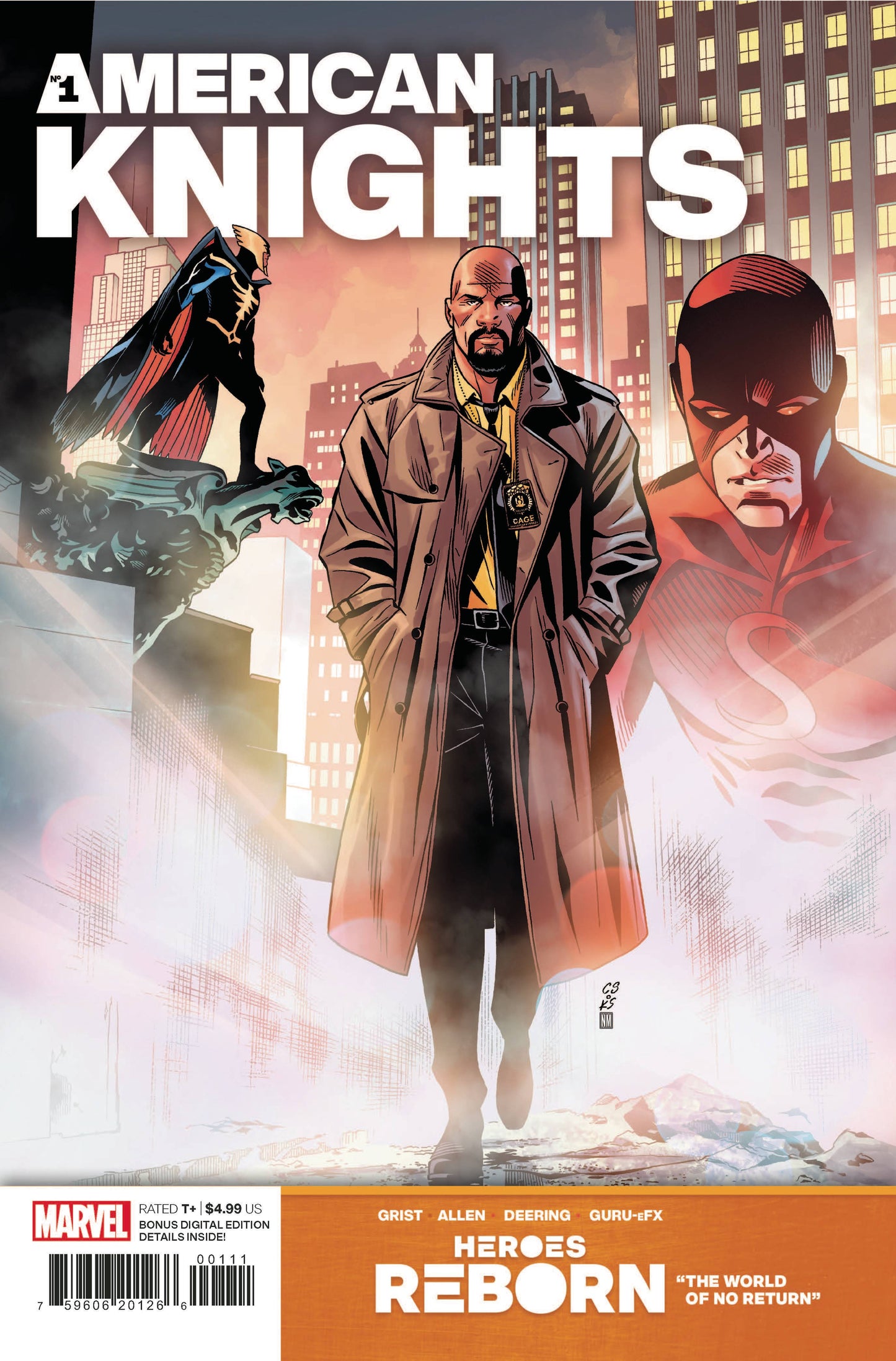 HEROES REBORN AMERICAN KNIGHTS #1 - Comicbookeroo