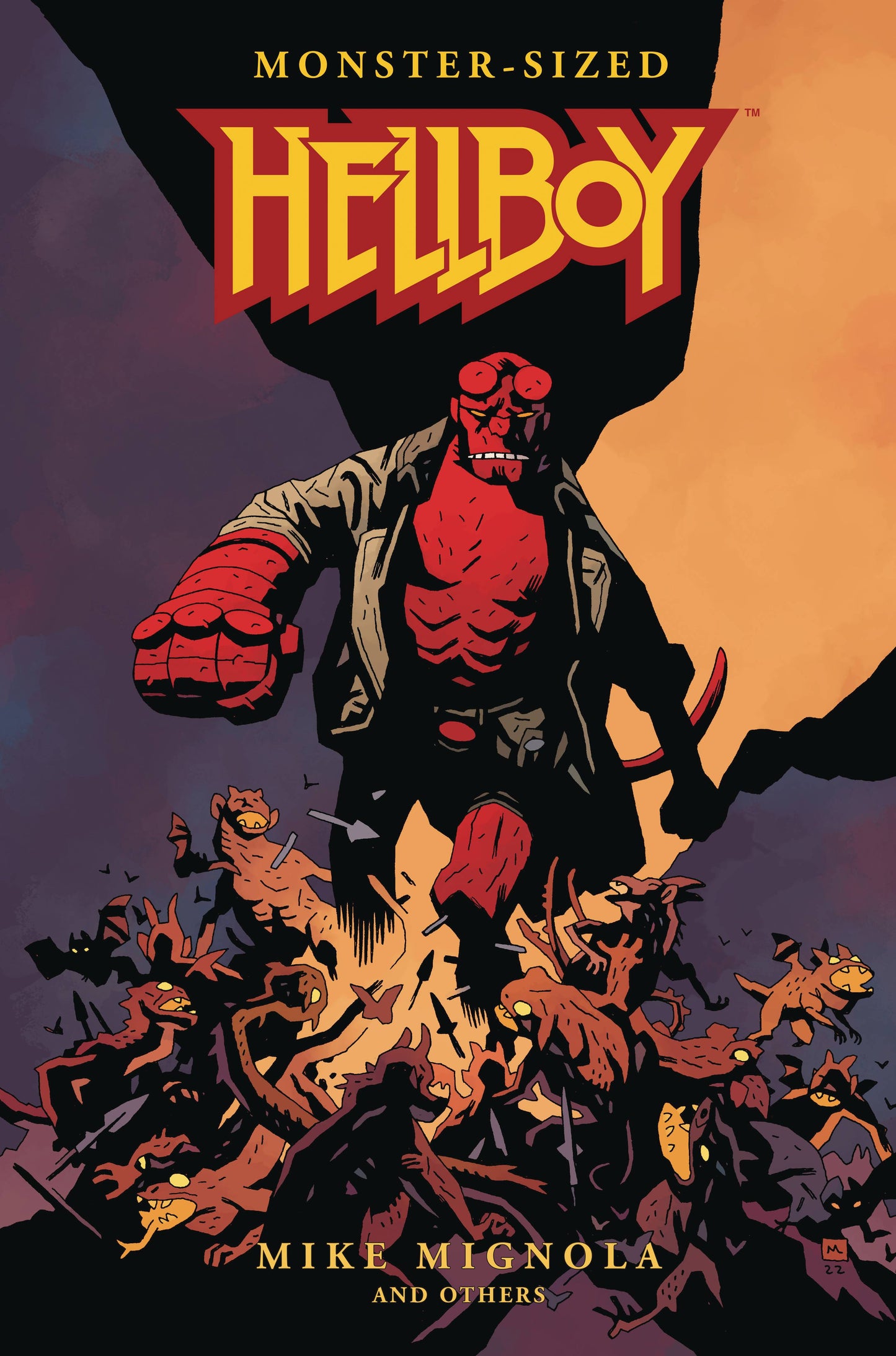 MONSTER SIZED HELLBOY HC - Comicbookeroo