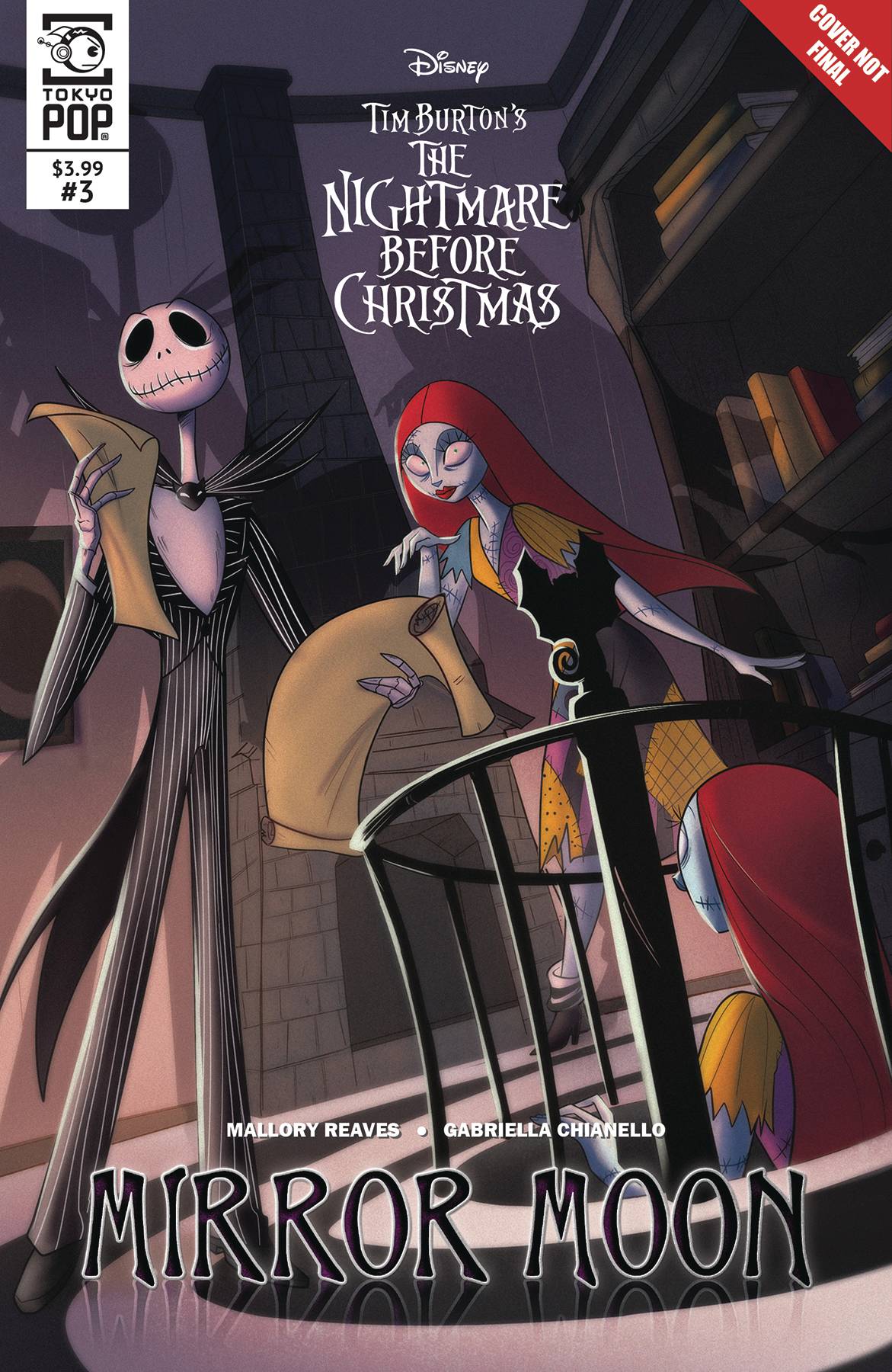 NIGHTMARE BEFORE CHRISTMAS MIRROR MOON #3 - Comicbookeroo