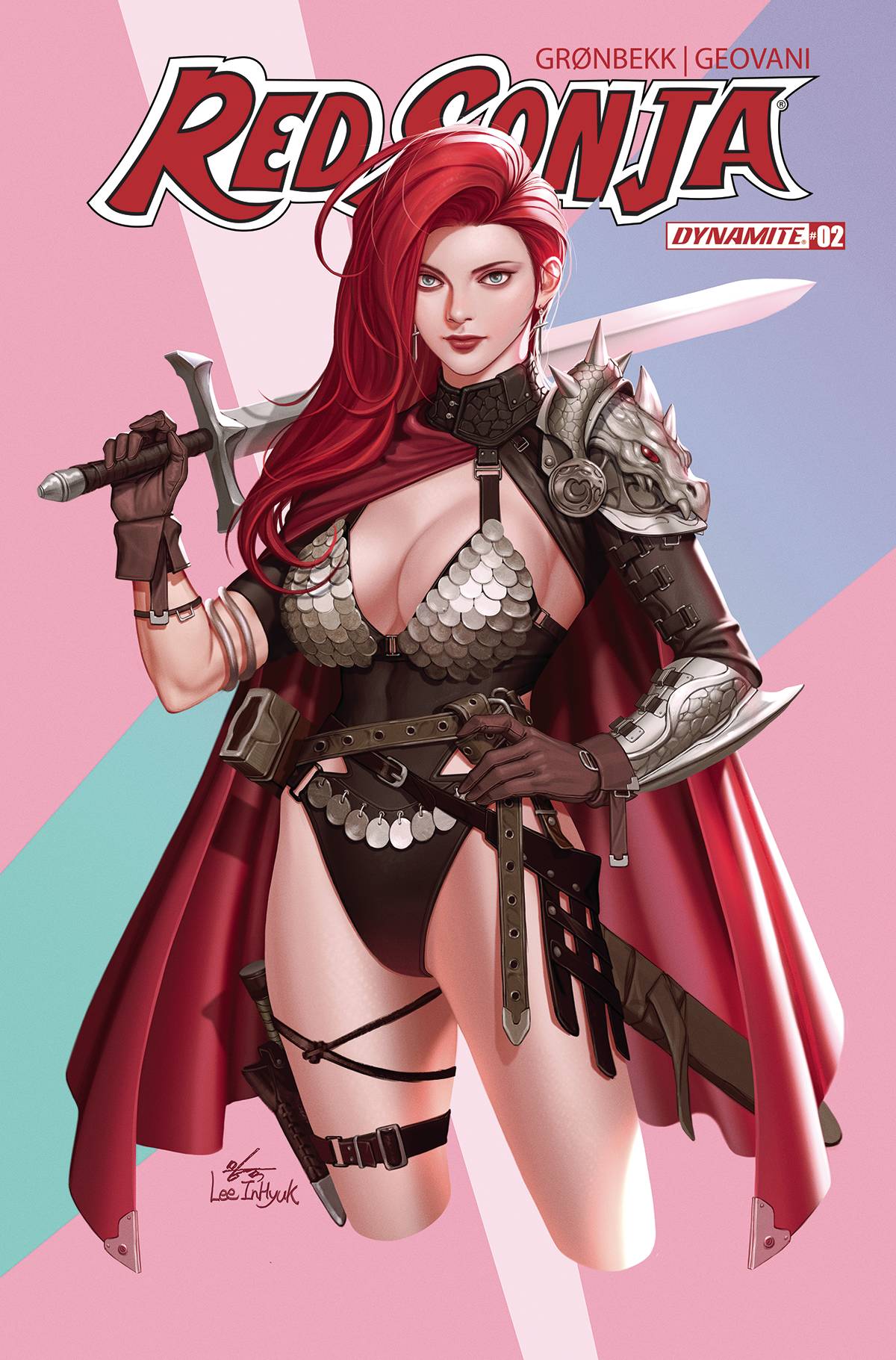 RED SONJA 2023 #2 CVR B INHYUK LEE - Comicbookeroo