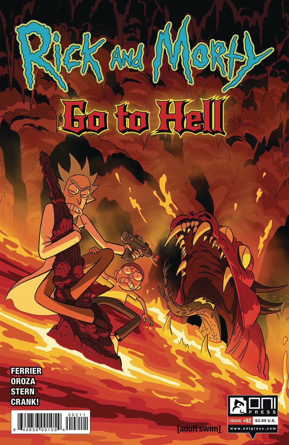 RICK AND MORTY GO TO HELL #2 CVR A OROZA - Comicbookeroo