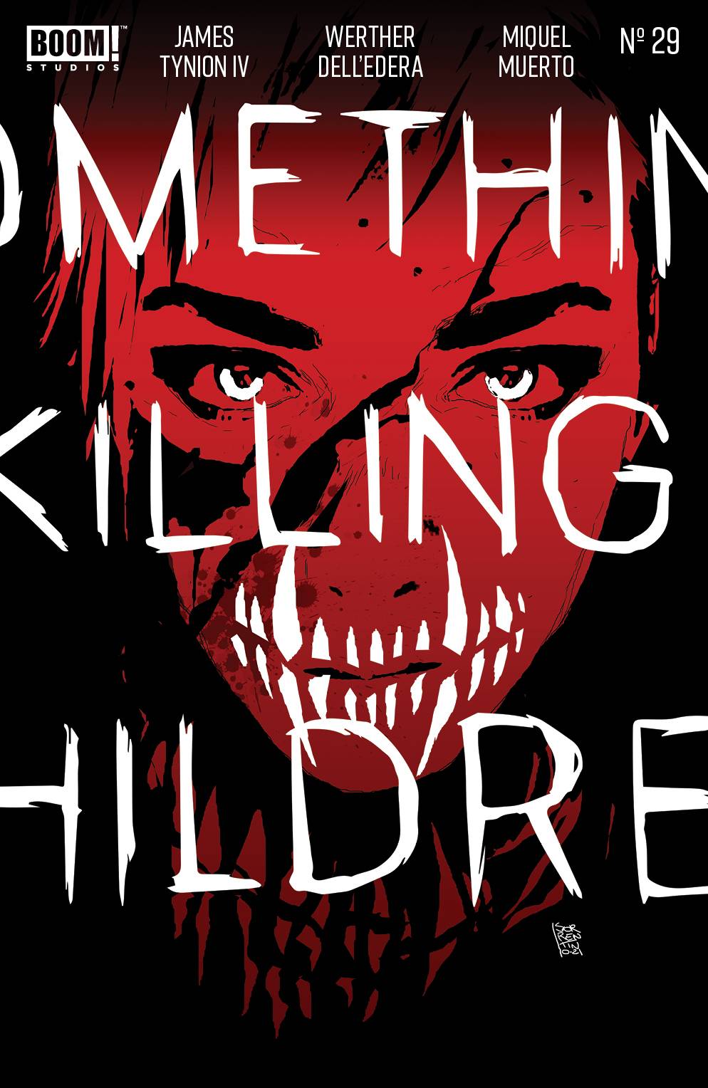 SOMETHING IS KILLING THE CHILDREN #29 CVR B SORRENTINO - Comicbookeroo