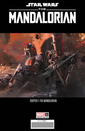 STAR WARS MANDALORIAN #1 CONCEPT ART VAR 1:10 INCV - Comicbookeroo