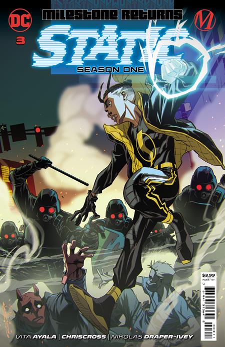 STATIC SEASON ONE #3 (OF 6) CVR A KHARY RANDOLPH (31 Aug) - Comicbookeroo