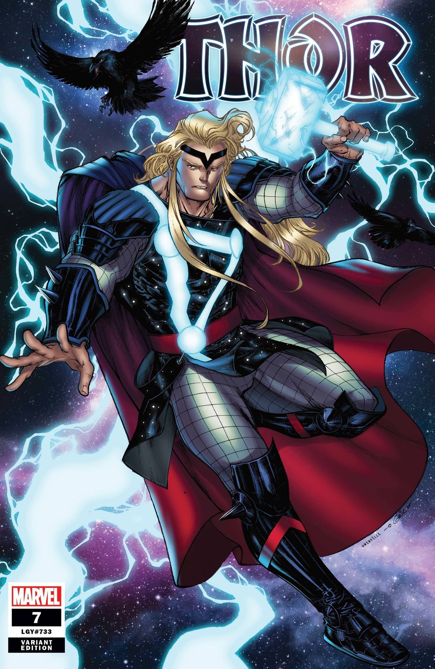 THOR #7 SHARP VAR 1:25 INCV - Comicbookeroo