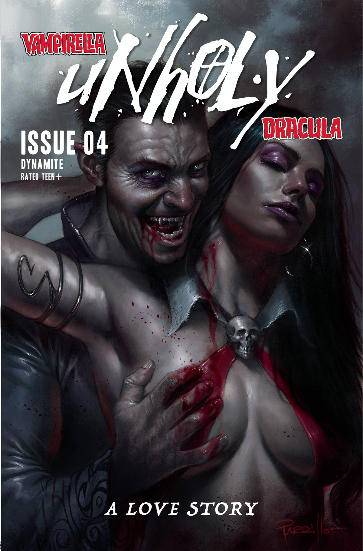 VAMPIRELLA DRACULA UNHOLY #4 CVR A PARRILLO - Comicbookeroo