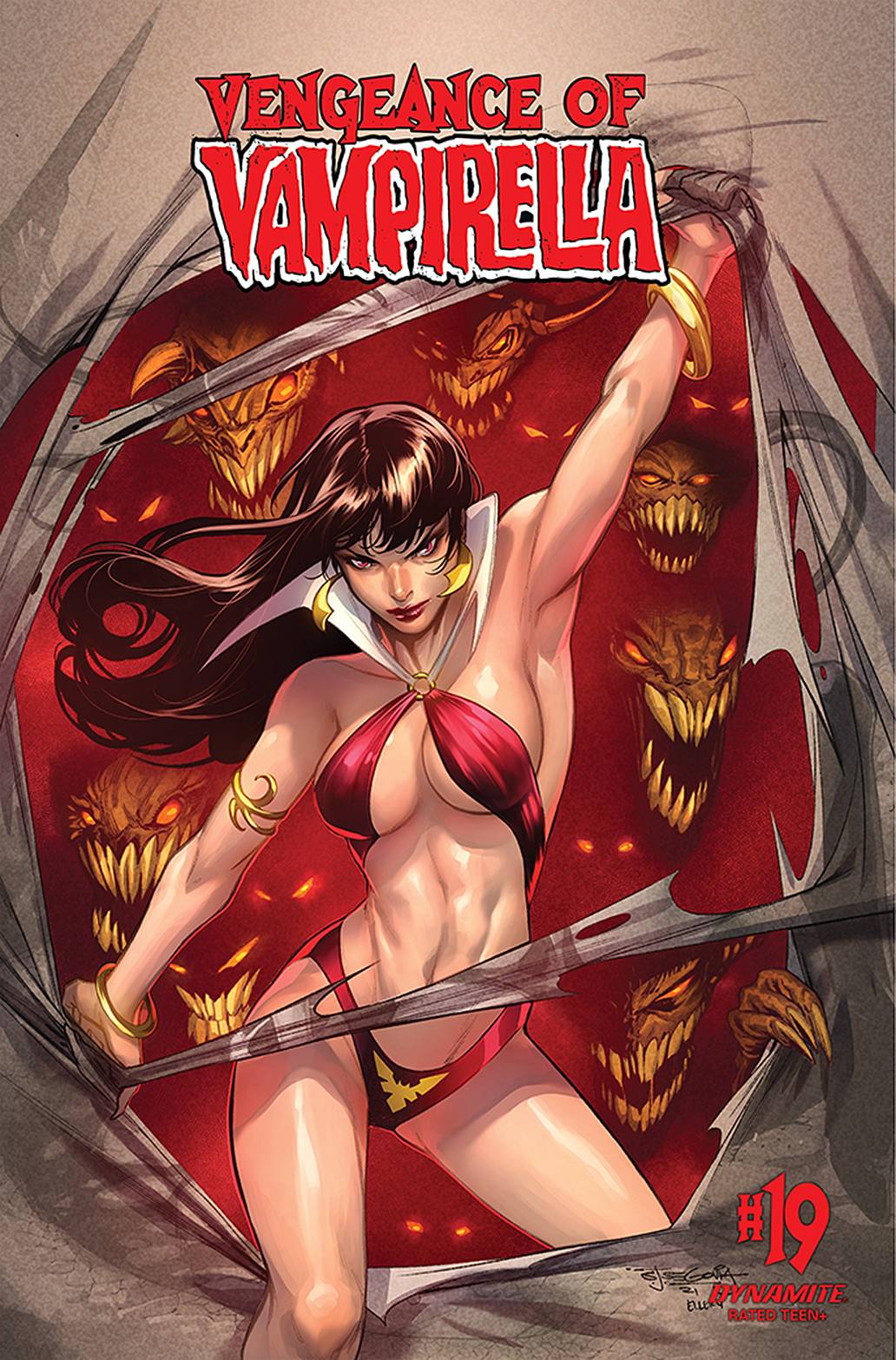 VENGEANCE OF VAMPIRELLA #19 CVR C SEGOVIA - Comicbookeroo