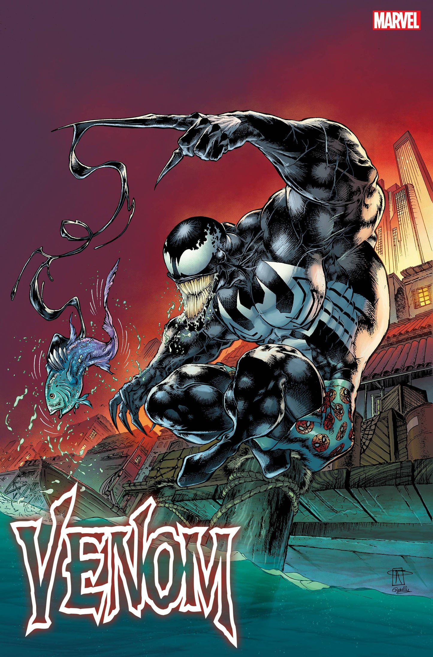 VENOM #1 MEDINA HIDDEN GEM VAR 1:50 INCV - Comicbookeroo