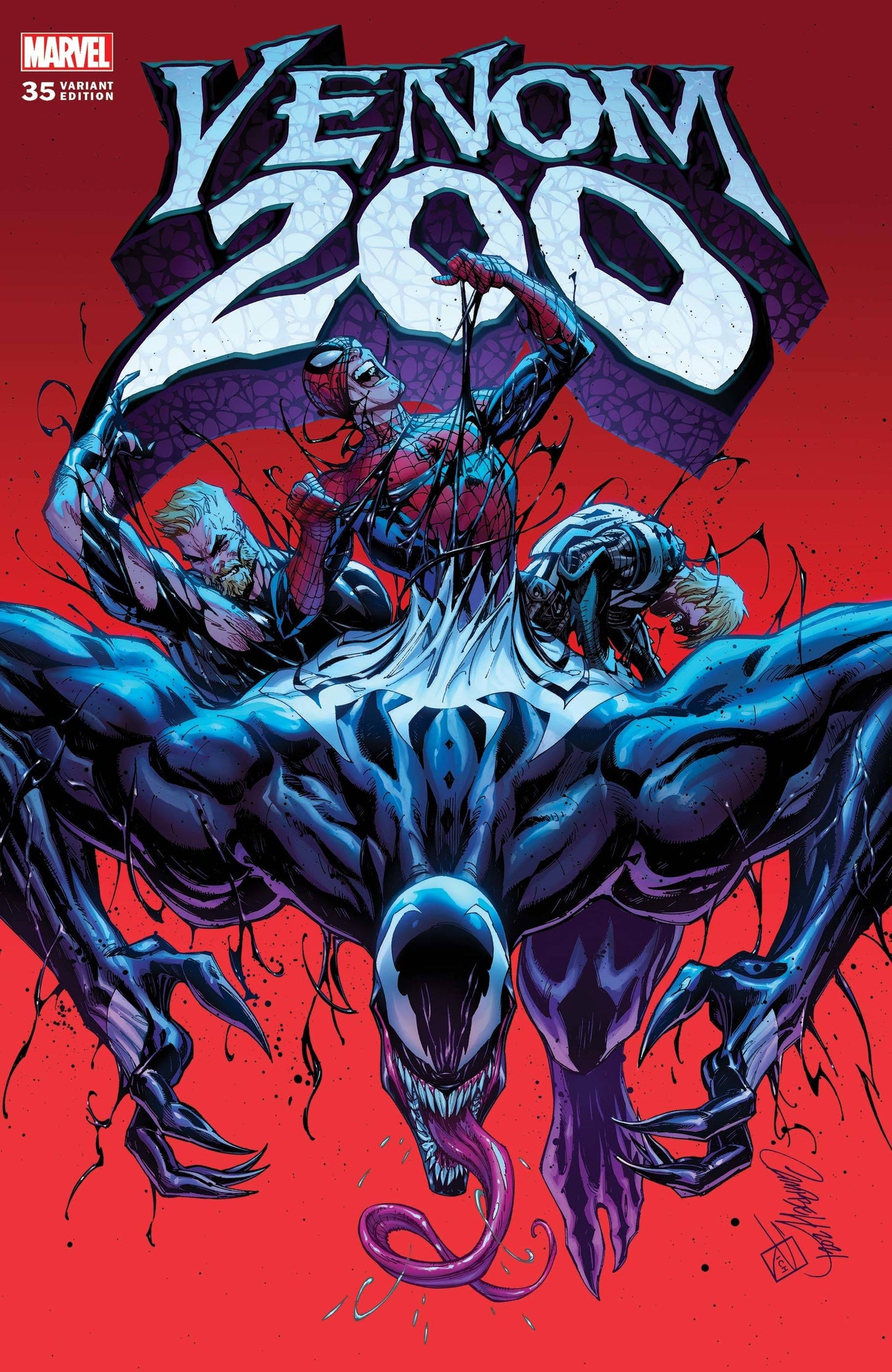 VENOM (2018) #35 JS CAMPBELL VAR 200TH ISSUE 1:50 INCV - Comicbookeroo
