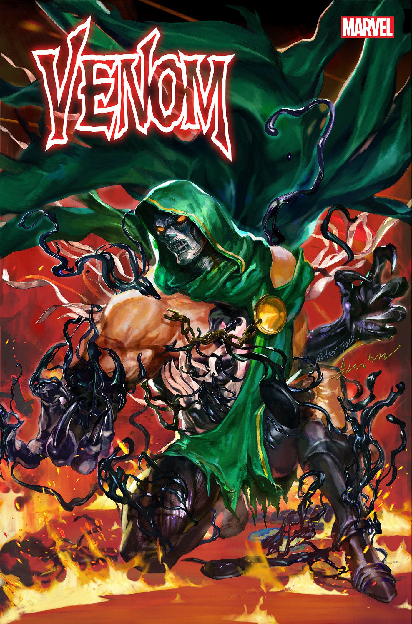 VENOM #24 INCV 1:25 SUNGHAN YUNE VAR - Comicbookeroo