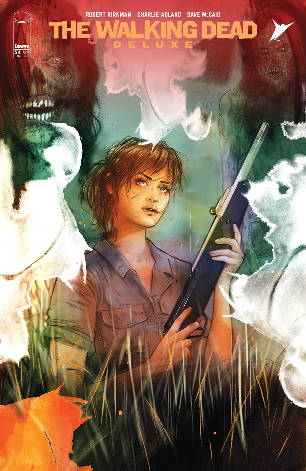 WALKING DEAD DLX #54 CVR C LOTAY CONNECTING (MR) - Comicbookeroo