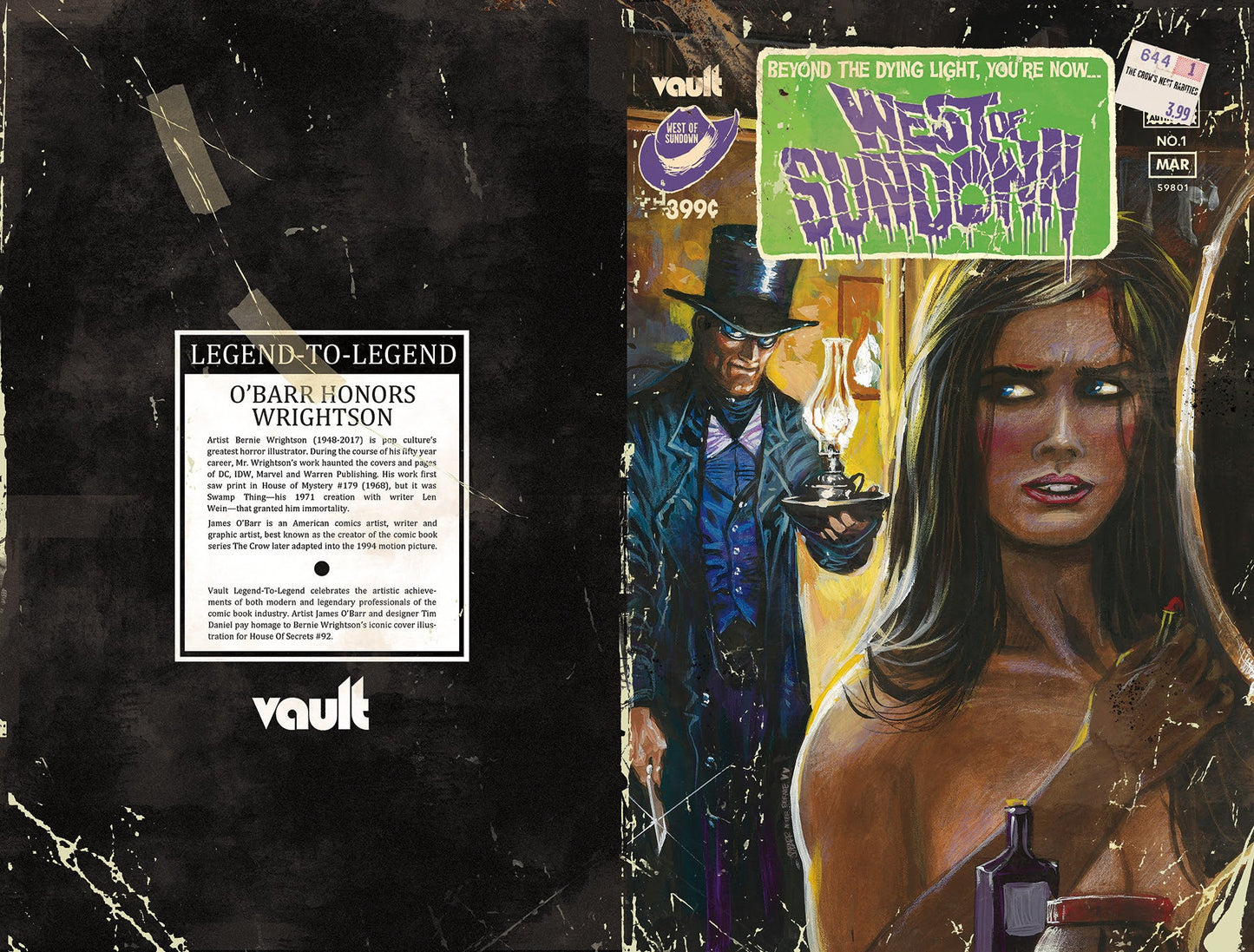 WEST OF SUNDOWN #1 THANK YOU VARIANT ONE PER STORE - Comicbookeroo