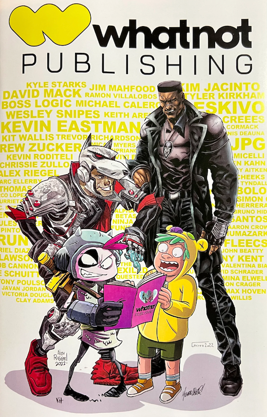 WHATNOT PUBLISHING SAMPLER ASHCAN #1 ONE PER STORE - Comicbookeroo