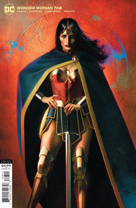 WONDER WOMAN (2016) #768 CVR B JOSHUA MIDDLETON CARD STOCK VAR - Comicbookeroo