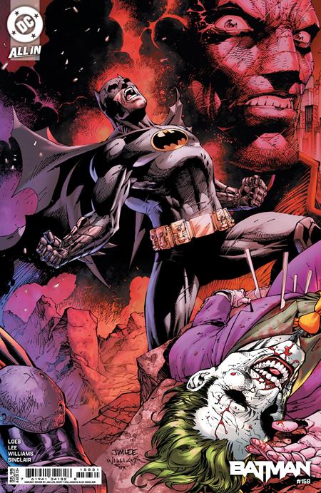 BATMAN (2016) #158 CVR C JIM LEE & SCOTT WILLIAMS CONNECTING CARD STOCK VAR (2 OF 2) (Backorder, Allow 4-5 Weeks)
