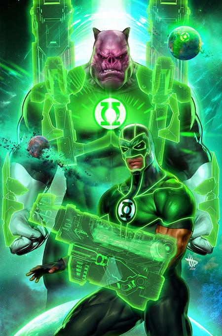 GREEN LANTERN CORPS #2 CVR B DAVE WILKINS CARD STOCK VAR