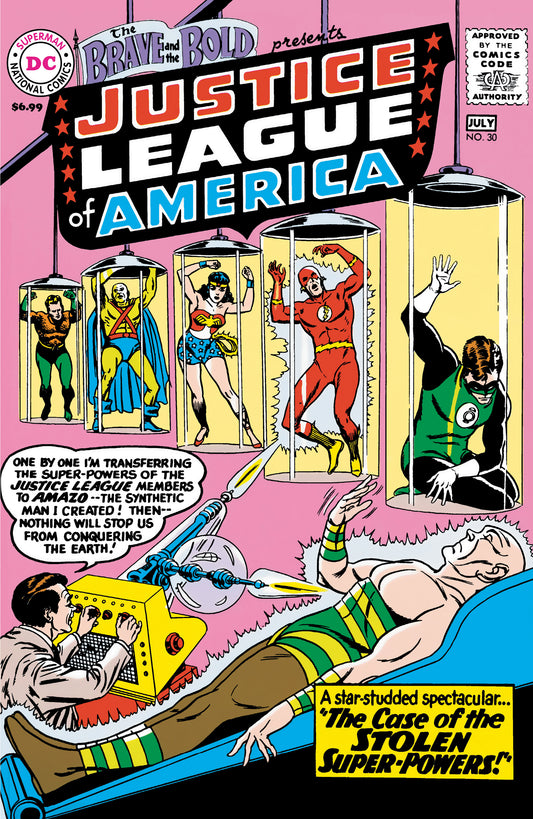 BRAVE AND THE BOLD #30 FACSIMILE EDITION CVR B MIKE SEKOWSKY & MURPHY ANDERSON FOIL VAR (Backorder, Allow 4-5 Weeks) | DC COMICS | Comicbookeroo