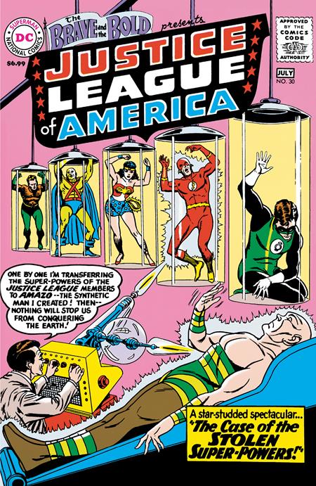 BRAVE AND THE BOLD #30 FACSIMILE EDITION CVR B MIKE SEKOWSKY & MURPHY ANDERSON FOIL VAR (Backorder, Allow 4-5 Weeks) | DC COMICS | Comicbookeroo