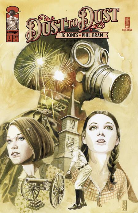 DUST TO DUST #4 (OF 8) CVR A JG JONES (26 Mar Release) - Comicbookeroo