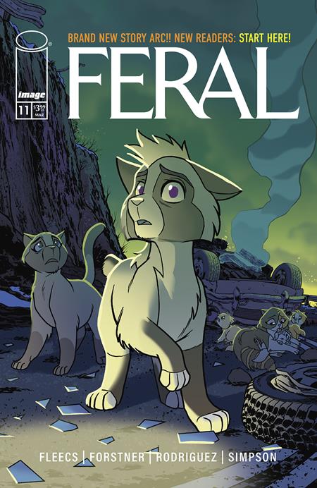 FERAL #11 CVR A TONY FLEECS & TRISH FORSTNER (26 Mar Release) - Comicbookeroo