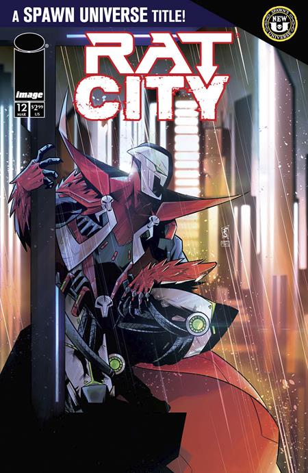 SPAWN RAT CITY #12 CVR B FEDERICO SABBATINI VAR (19 Mar Release) - Comicbookeroo