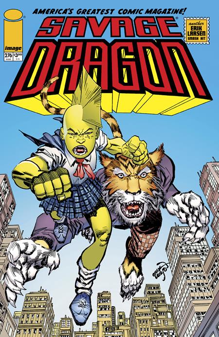 SAVAGE DRAGON #276 CVR A ERIK LARSEN (MR) (05 Mar Release) - Comicbookeroo