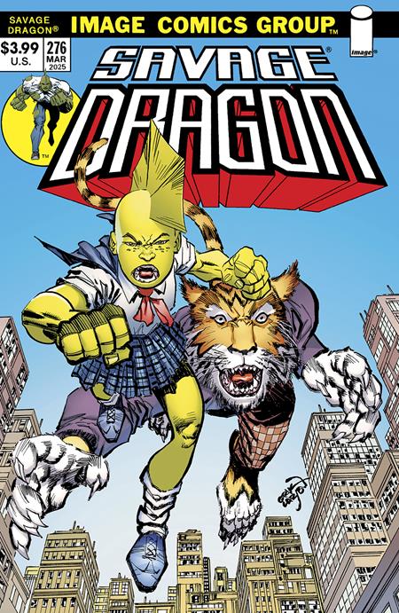 SAVAGE DRAGON #276 CVR B ERIK LARSEN 70S TRADE DRESS VAR (MR) (05 Mar Release) - Comicbookeroo