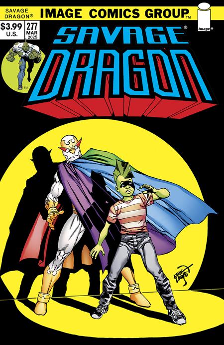 SAVAGE DRAGON #277 CVR B ERIK LARSEN 70S TRADE DRESS VAR (MR) (19 Mar Release) - Comicbookeroo