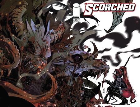 SPAWN SCORCHED #40 CVR A FEDERICO SABBATINI WRAPAROUND (26 Mar Release) - Comicbookeroo