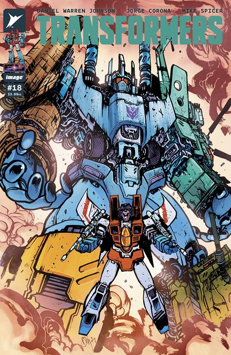 TRANSFORMERS #18 CVR A DANIEL WARREN JOHNSON & MIKE SPICER