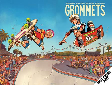 GROMMETS TP DIRECT MARKET EXCLUSIVE BRETT PARSON CVR (12 Mar Release) - Comicbookeroo