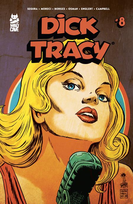 DICK TRACY #8 CVR B FRANCESCO FRANCAVILLA VAR (19 Mar Release) - Comicbookeroo