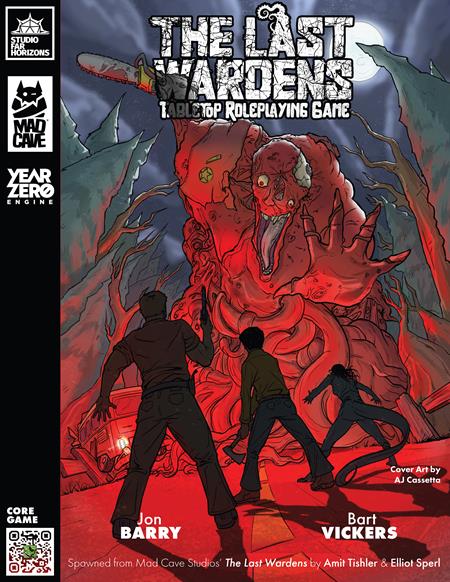 LAST WARDENS TABLETOP RPG HC (MR) (12 Mar Release) - Comicbookeroo