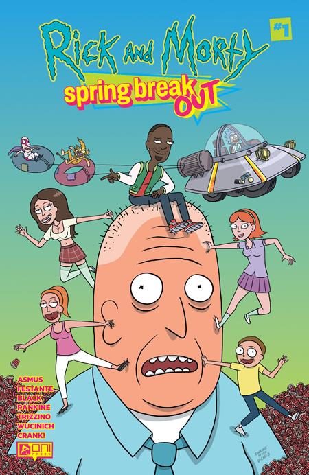 RICK AND MORTY SPRING BREAK OUT #1 (ONE SHOT) CVR A DEAN RANKINE (05 Mar Release) - Comicbookeroo