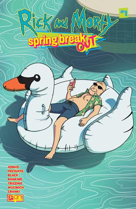 RICK AND MORTY SPRING BREAK OUT #1 (ONE SHOT) CVR B ANGELA TRIZZINO VAR (05 Mar Release) - Comicbookeroo